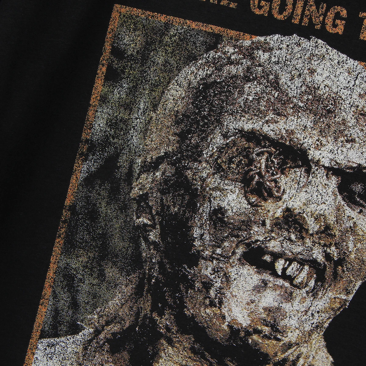 Zombie 2 T-Shirt Zombi Lucio Fulci Horror Movie Cult City of the Living Dead Demons Men Washed Long Sleeves Cotton Tee Tshirts