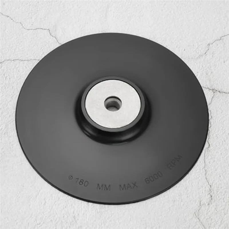

A47U 3Pcs Plastic Angle Grinder Backing Pad Compatible With M14 Internal Thread Disc Sander Angle Grinder Diameter