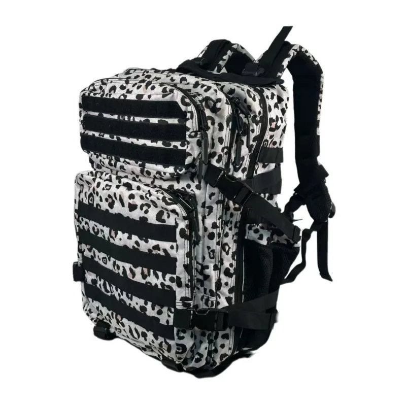 

Military Style Camouflage Large Capacity Backpack Fitness Multifunctional Hiking Mountaineering Bag Camping Waterproof Rucksack