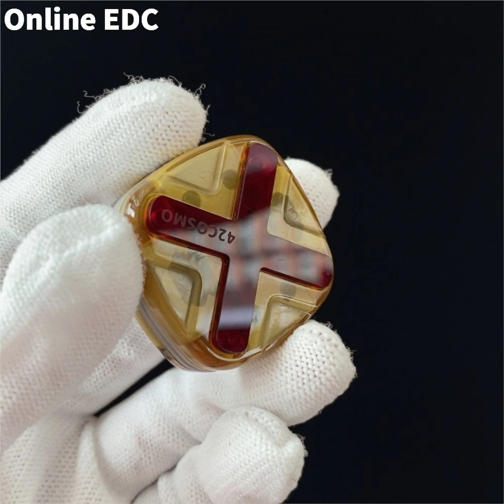 Brinquedos EDC usados 42.COSMO XX PEI Fidget Slider Gadgets de alívio de ansiedade Push Slider Acessórios de mesa de escritório