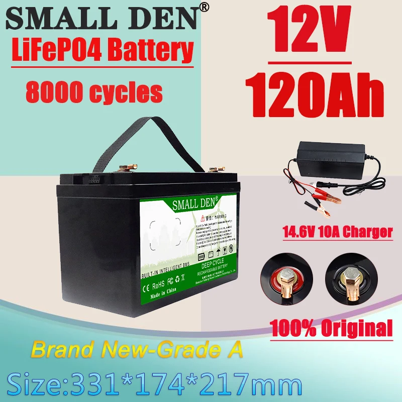 New 12V 120Ah Lifep…
