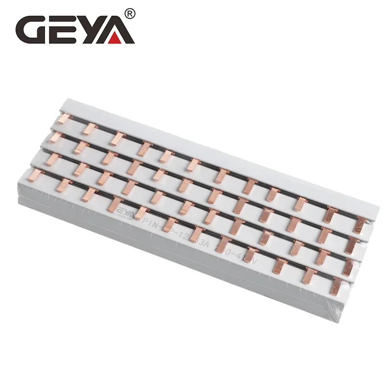 GEYA 1.4mm Copper Busbar for Circuit breaker PIN TYPE FORK TYPE MCB Connector Busbar Connection 1A-63A