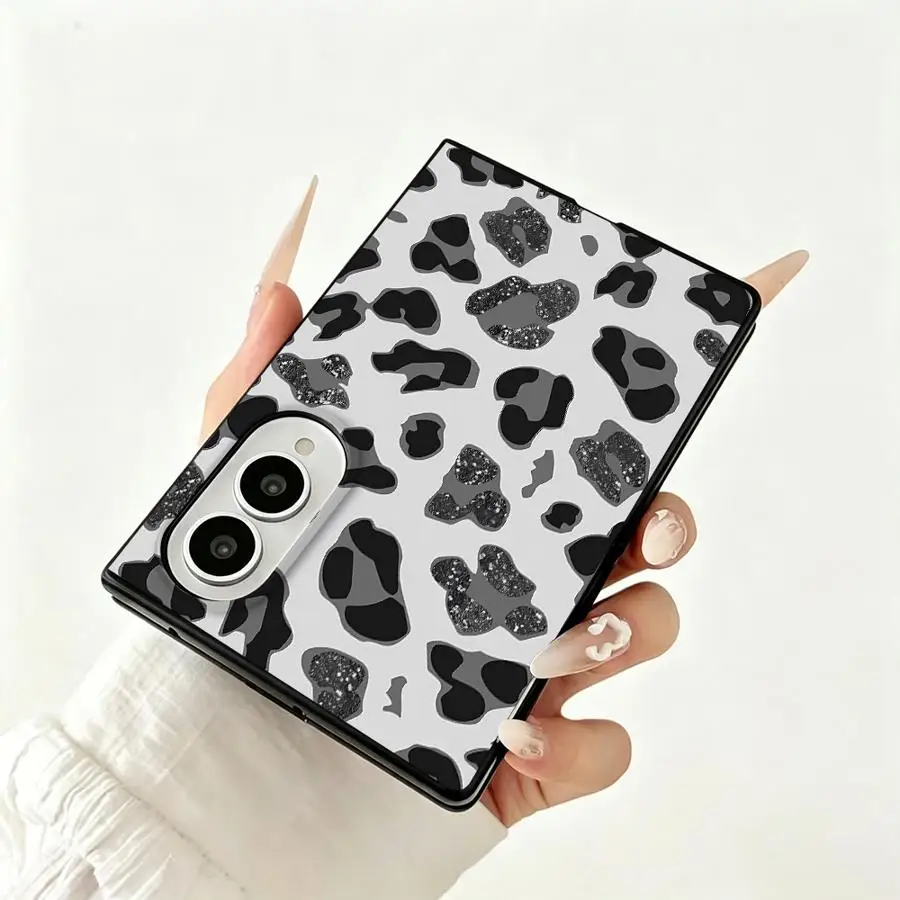 Luxury Phone Cover Case for Samsung Galaxy ZFold Wide Z Fold8 Wide ZFold8 Z Fold 8 Dalmatian Spot Texture