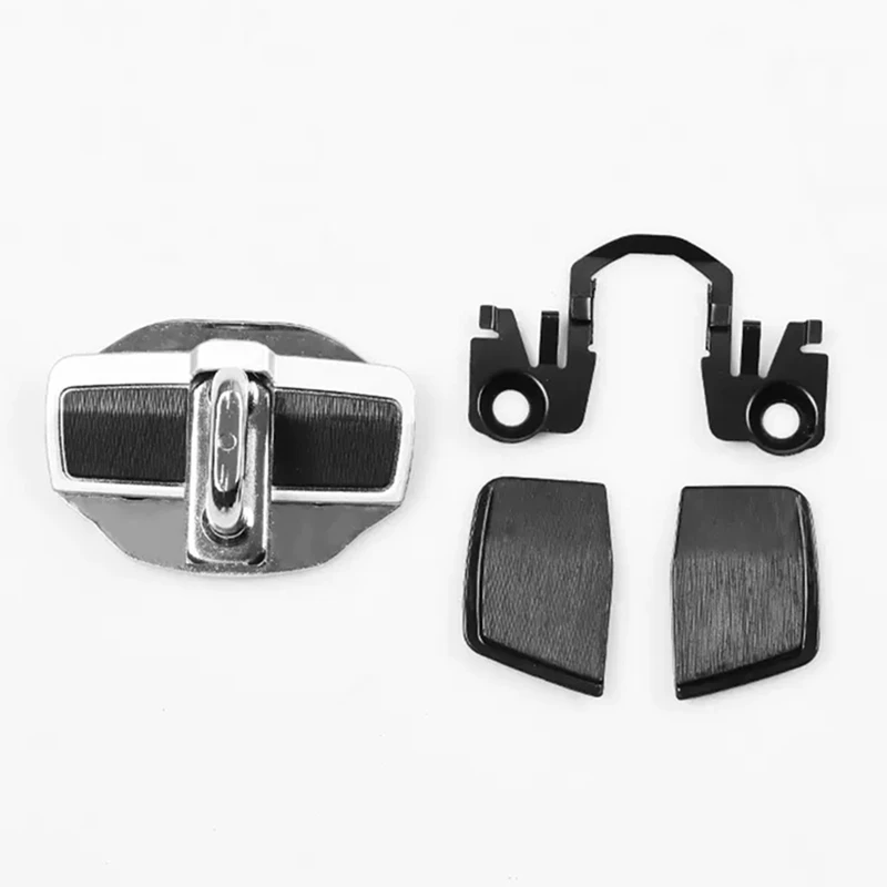 6 Set Car TRD Door Stabilizer Protector Buckle For Honda Civic Accord CRV Odyssey HRV Door Lock Latches Stopper Covers