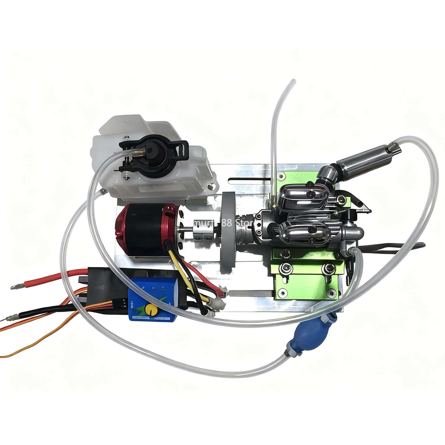 Modelo de motor generador de metanol Saito 62 clase Metal modelo de motor de cuatro tiempos potencia nominal 1,5 Hp juguetes modelo Experimental