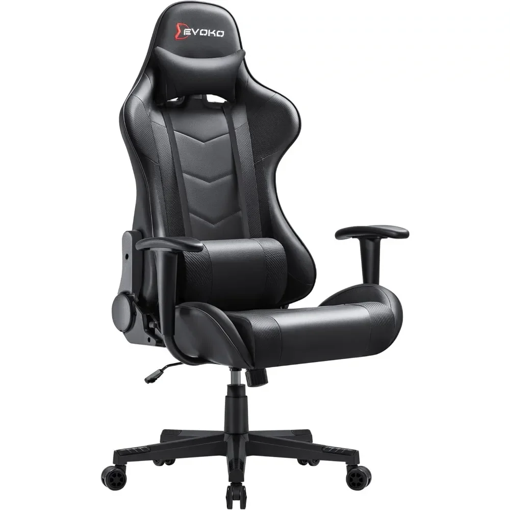 

Ergonomic Gaming Chair Racing Style Adjustable Height High Back PC Computer Chair with Headrest and Lumbar Support Executive