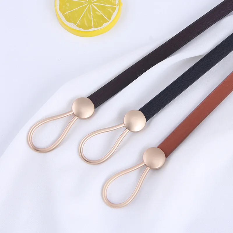 1pc Women'S Belt, Preppy Casual Style, Versatile Knot Tie Waist Belt for Dresses and Coats, Lightweight, for Daily,Wedding,Party