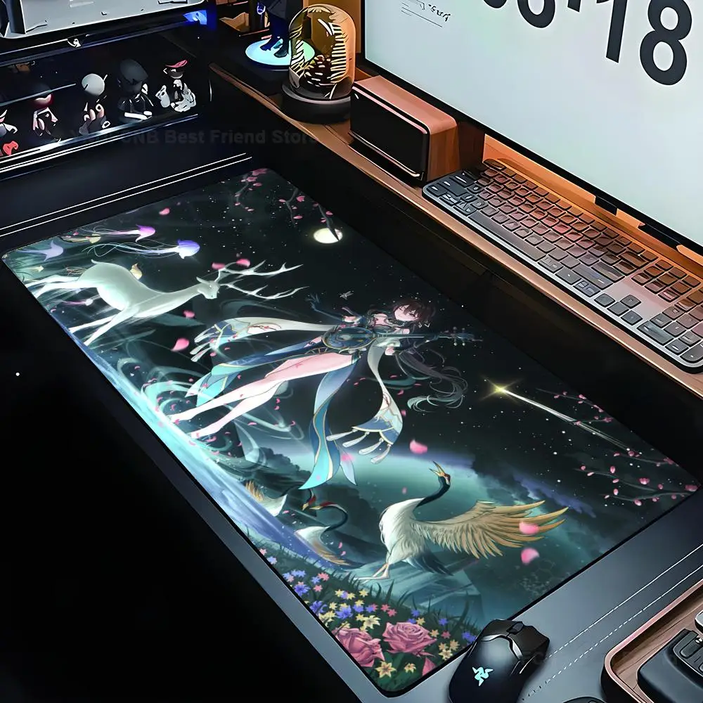 

Honkai Star Rail Ruan Mei Mousepad Table Playmat TCG CCG Mat Trading Card Game Mat Mouse Pad Gaming Play Mat Mousepad