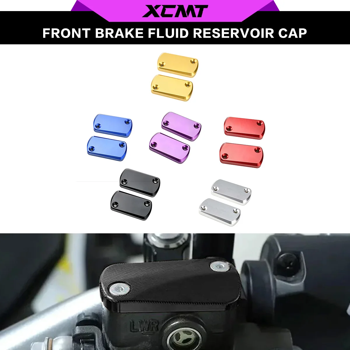 Front Brake Fluid Reservoir Cap Cover For Surron Ultra Bee Electric Off-Road Motorcycle Accessories Replacement Parts