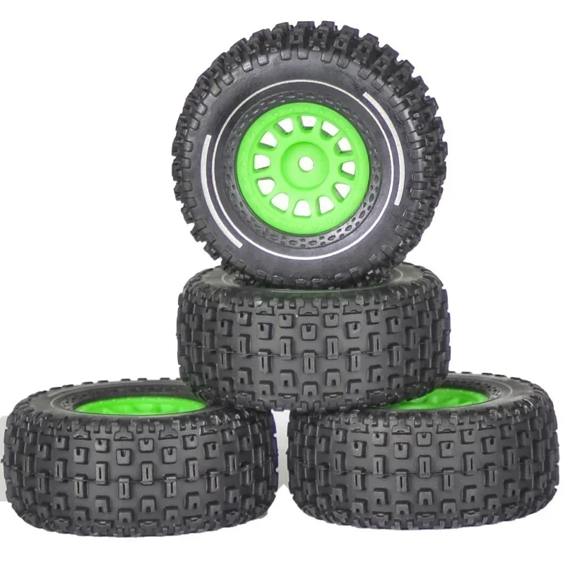 4 stücke Kunststoff reifen Rad Trail Reifen Kit Für Arrma Mojave 1/14 RC Auto DIY Upgrade Reparatur Änderung Reifen Zubehör ersetzen