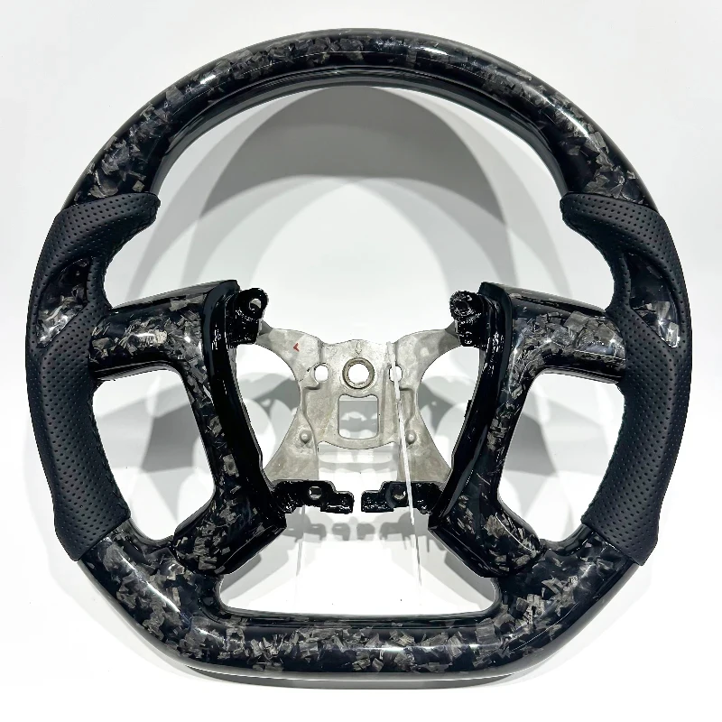 

Forged Carbon Fiber Steering Wheel, Customizable, Factory Direct, Car Interior Upgrade