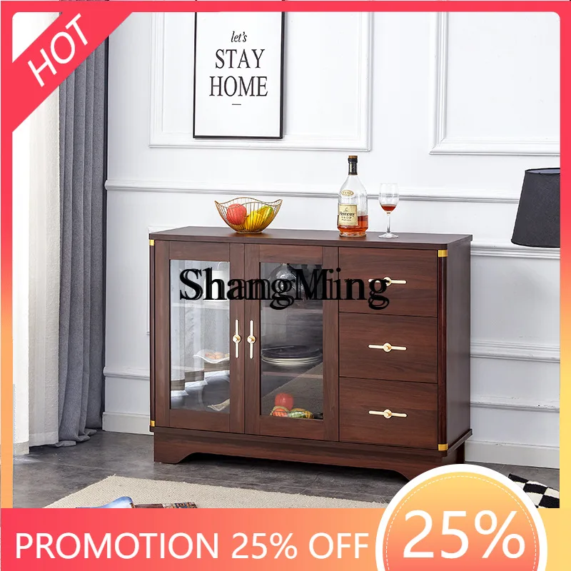 

ZYY new Chinese home entrance cabinet living room balcony storage kitchen dining sideboard
