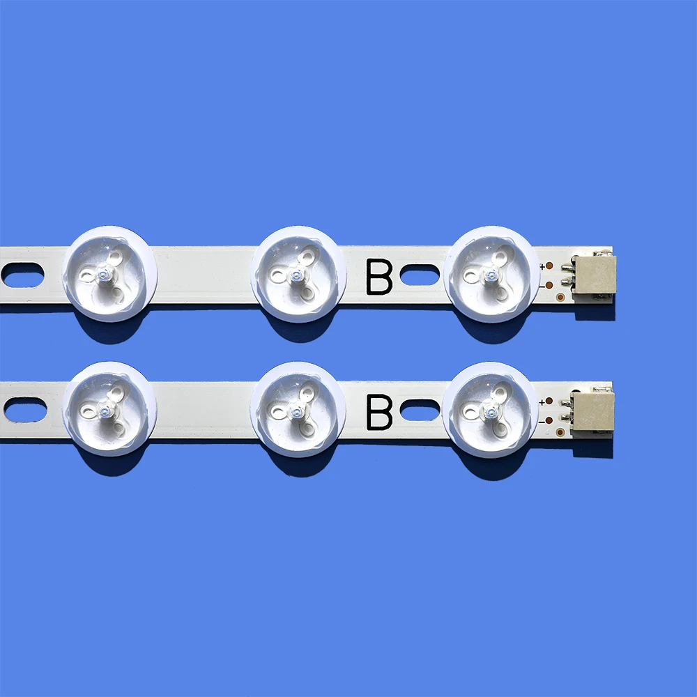 Neue led hintergrund beleuchtung streifen 40 "39" ndv rev 1,0 abc für toshiba 40 l3433dg 40 l3453db VES390UNDC-01 VES400UNDS-01 VES400UNDS-02 40 fhd1
