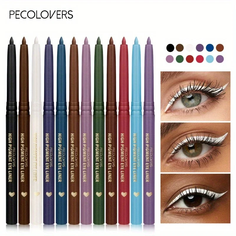 Eyeliner liquide noir vert à séchage rapide, longue durée, crayon imperméable pour les yeux, Eyeliner naturel, stylo liquide, outils cosmétiques