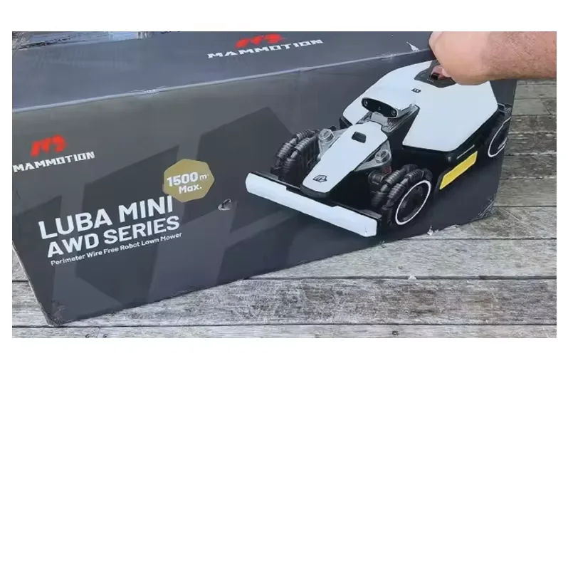 

New Original LUBA MINI AWD 1500 Robot Lawn Mower, Perimeter Wire Free Robotic Lawn mower