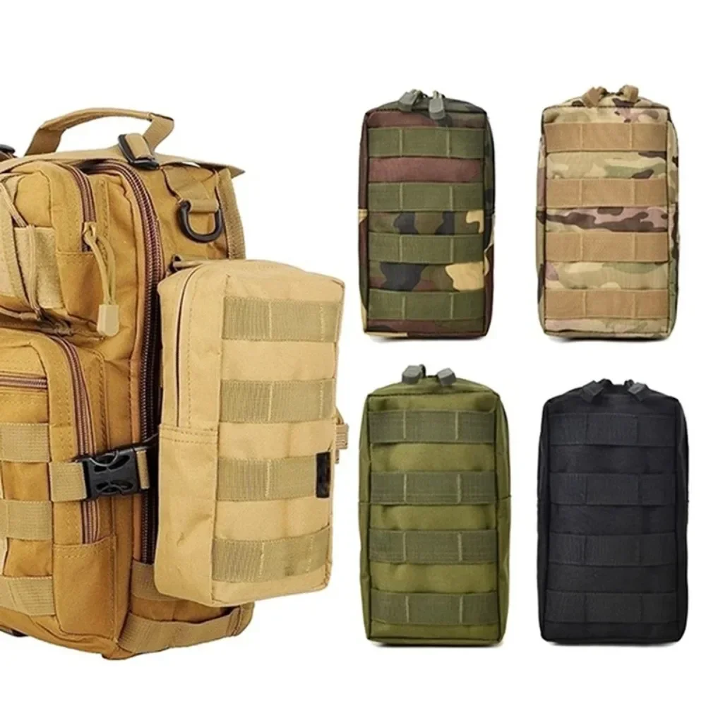 Bolsa táctica Molle EDC para exteriores, impermeable, nailon 1000D, paquete táctico militar multiusos, bolsa Universal para equipo de caza y Camping