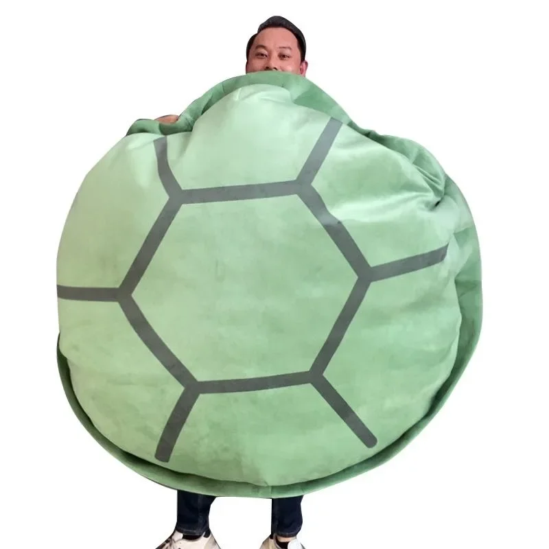 Youqu Premium Turtle shell doll, turtle shell plush toys can wear oversized turtle honey plush toy pillows