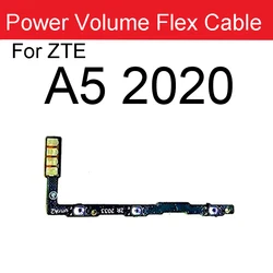 Power Volume Flex Cable For ZTE Blade V10 Vita A3 A5 A7 A7S 2020 A71 7030 A51 2021A5 2020 A31 Power Volume Side Button Parts