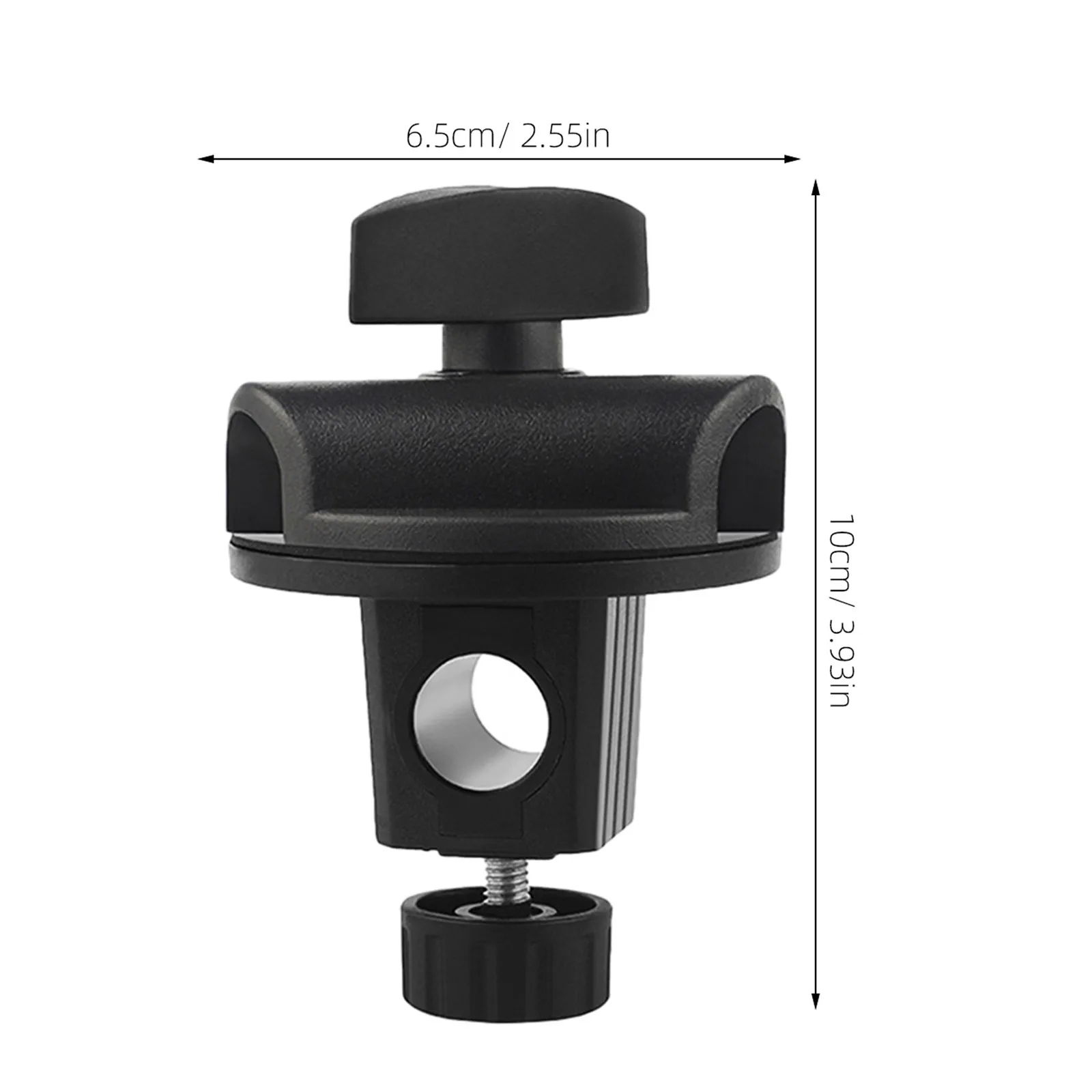 Microphone Stand Mount Holder Adjustable Halloween Christmas New Year Mic Stand Accessories Content Mic Clip Holder