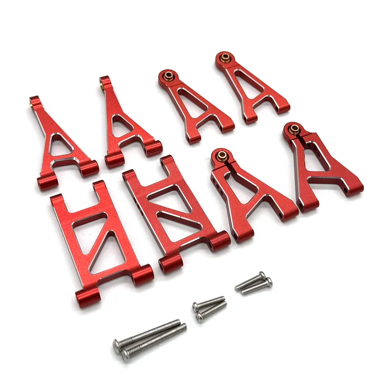 JXMJ Metal Accessories MJX Hyper Go14304 14303 14301 14302 RC 1/14 Front and Rear Up and Down Rocker Arms 4-piece Set Parts