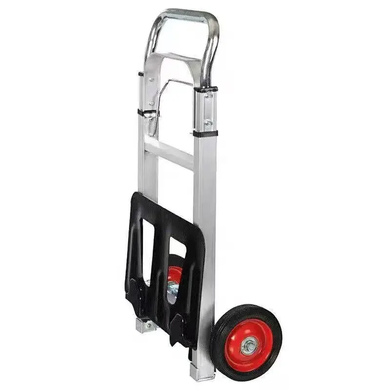 Heavy Folding Sack Truck Hand Trolley Multi-Purpose Industrial Metal Logistic Hand Cart Garden Cart Warehouse Specification