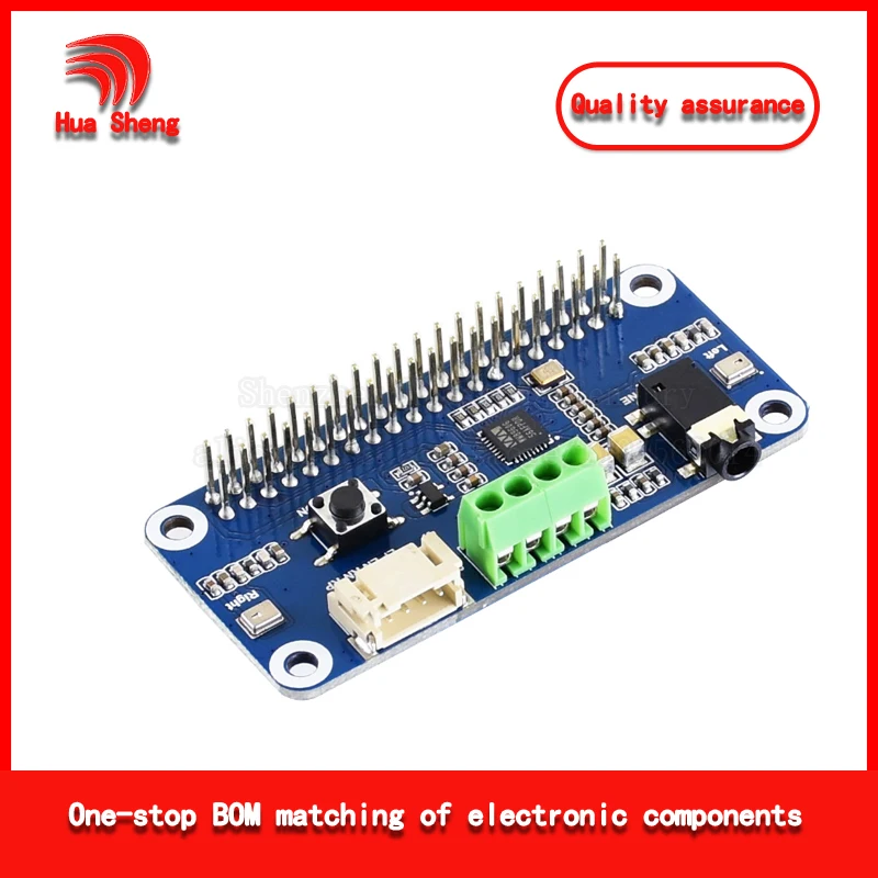 Wm8960 Raspberry Pi Audio Decoder Expansion Board I2S Interface Low Power Consumption