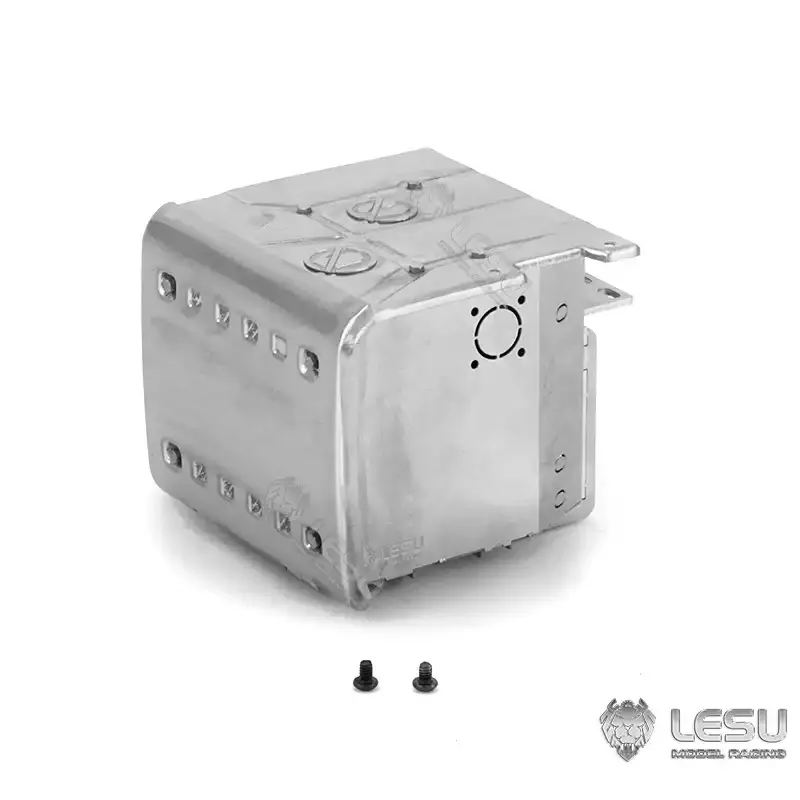 RC 1/14 Metal Tool box for Tamiya Hydraulic Excavator Loader Dump Truck for VOLVO Trailer Tipper DIY Parts