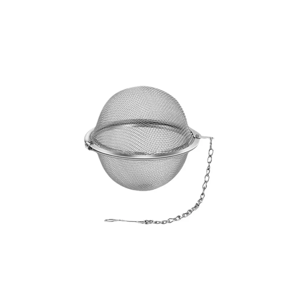 Good Stainless Steel Tea Infuser Sphere Locking Spice Tea Accessories Tea Kitchen Strainer Filter Mesh Ball Strainers Infus B5U2