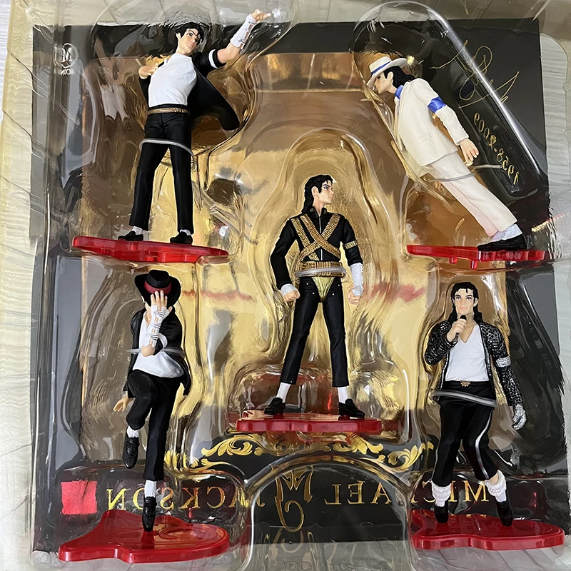 SHFiguarts Michael Jackson Action Figure White Suit Figma 096 Thriller MJ Classic Anime Toys Collection Model For Birthday Gift