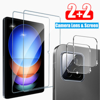 2pcs Screen Protector Tempered Glass For xiaomi pad 6s pro Pad 5 6 Pro Case Friendly Protective Film Accessories