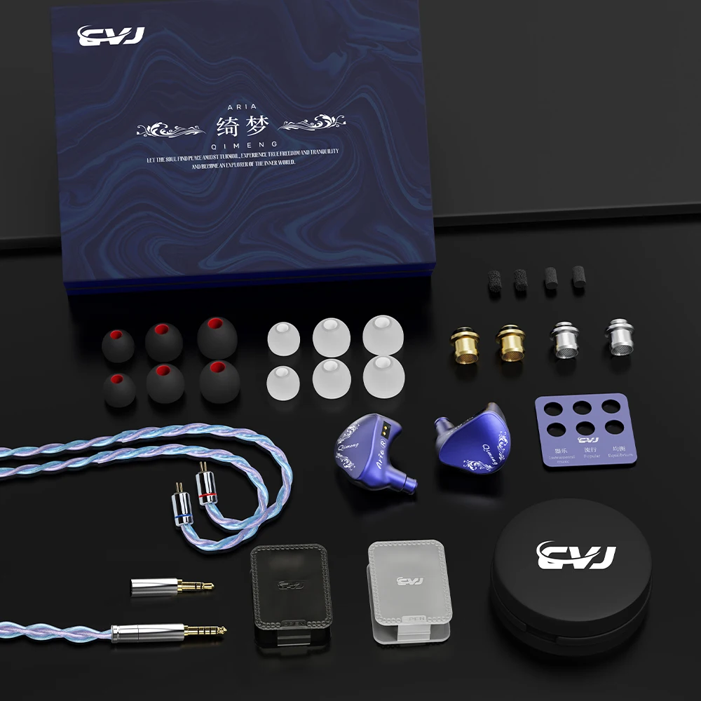 CVJ Aria インイヤーイヤホン 10mm ダイナミックドライバー HIFI IEM