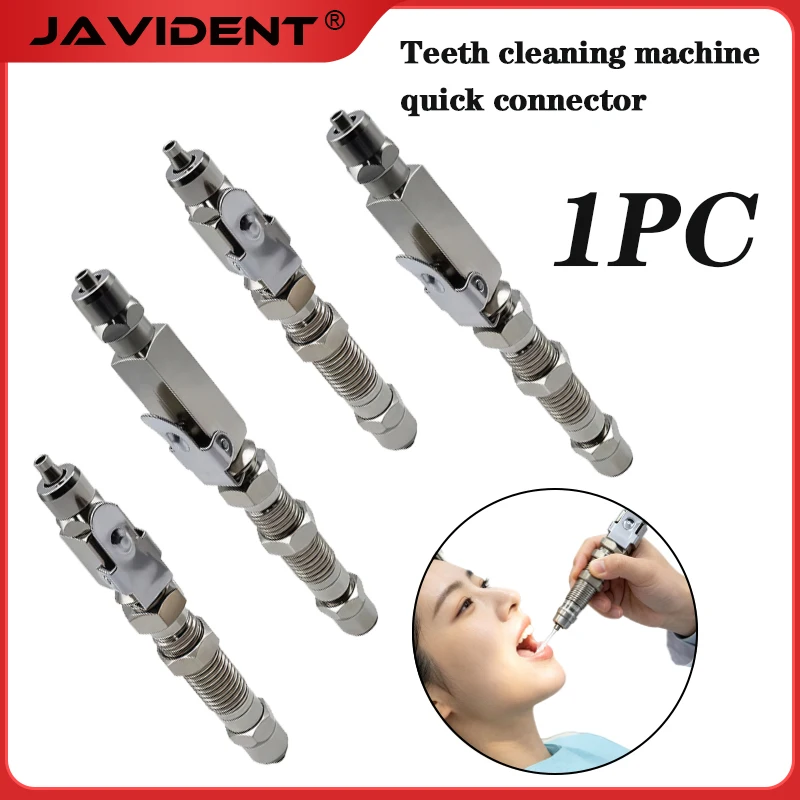 Quick-Connect Coupler for External Scaler on Dental Chair Self-Locking Anti-Backflow Quick-Connect Coupler Valve Dental Supplies