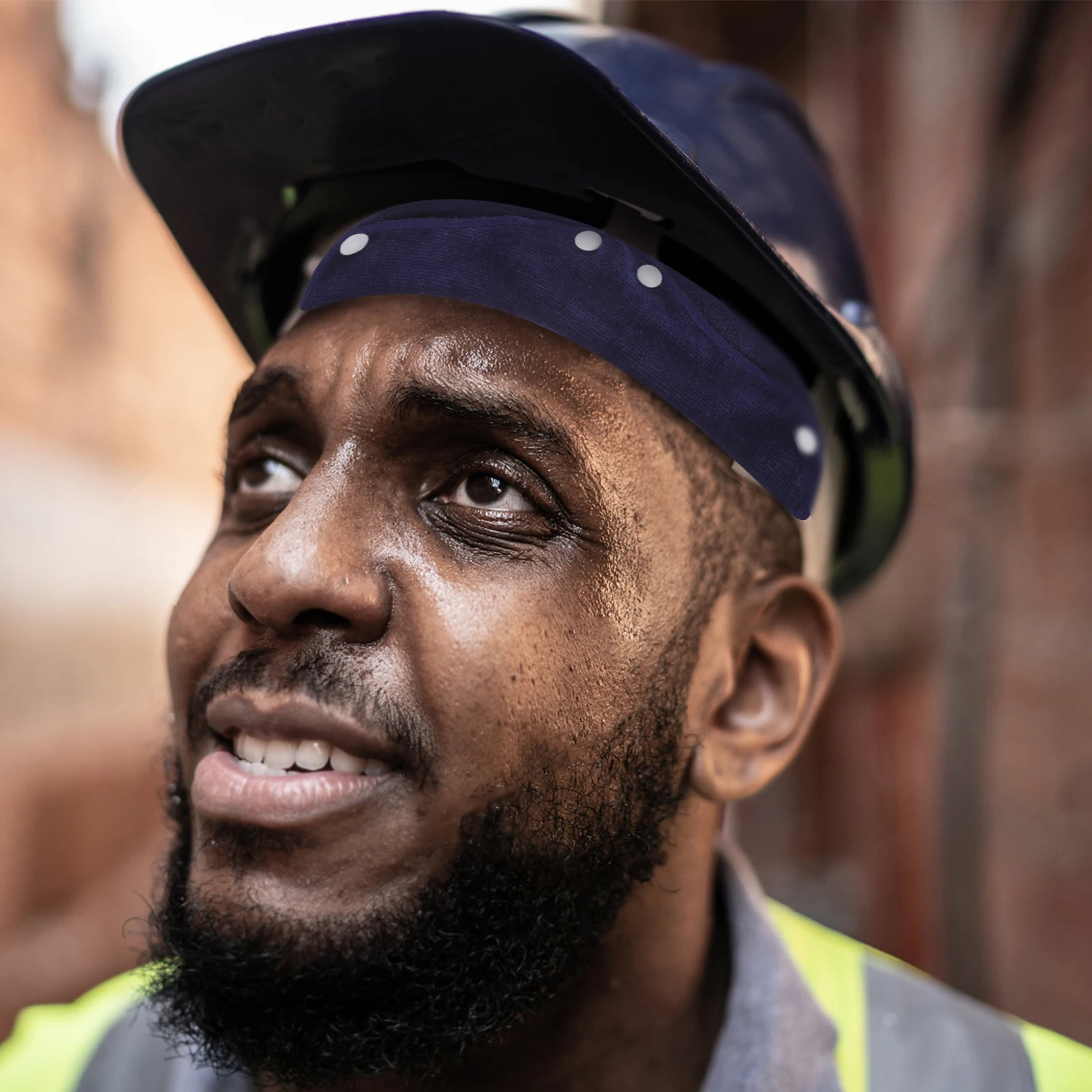 

5pcs Hard Hat Sweat Bands Washable Reusable Absorbent Liner Pads For Safety Construction Gear Accessories