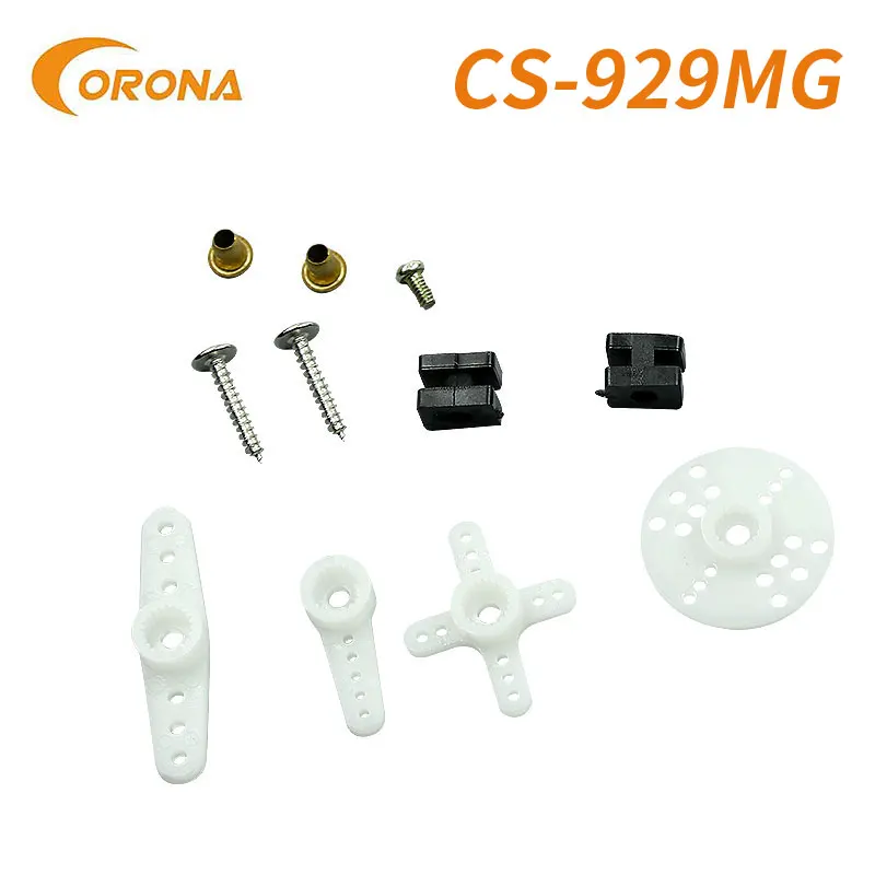 Corona CS‑929MG RC-Servo, 9 Gramm, Metallgetriebe, analoges Servo für RC-Flugzeuge, Starrflügler, Hubschrauber, Flugzeug- und Robotermodelle, Zubehör – Detail 5