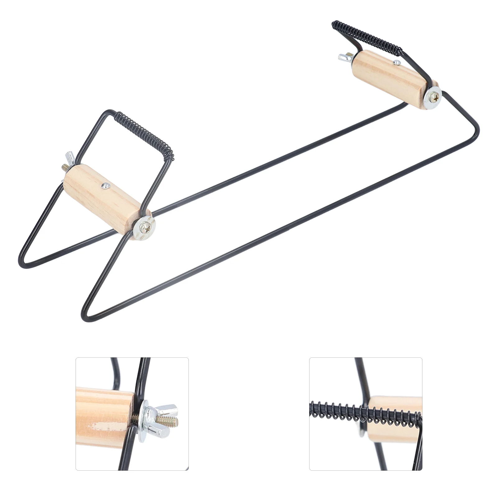 New Stainless Steel Beading Loom Black DIY Bracelet Beading Device Jewelry Making Loom Bracelet Making