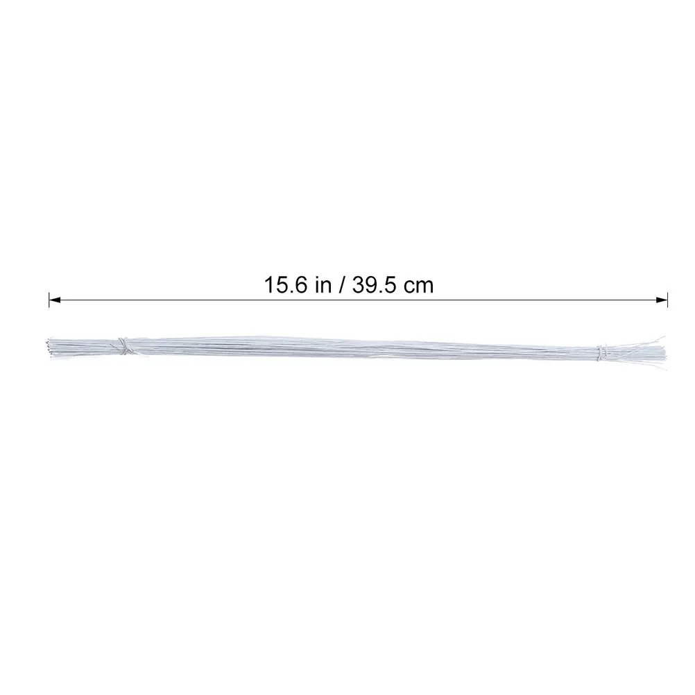 200Pcs Paper Wrapped Stem Wire For Home Decor Christmas Floral Decoration Simulation Iron Flexible Craft