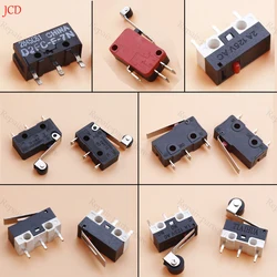 10 PCS Micro Switch 2/3Pin NO/NC Mini Limit Switch 5A 250VAC KW11-3Z Roller Arc lever Snap Action Push Micro switches