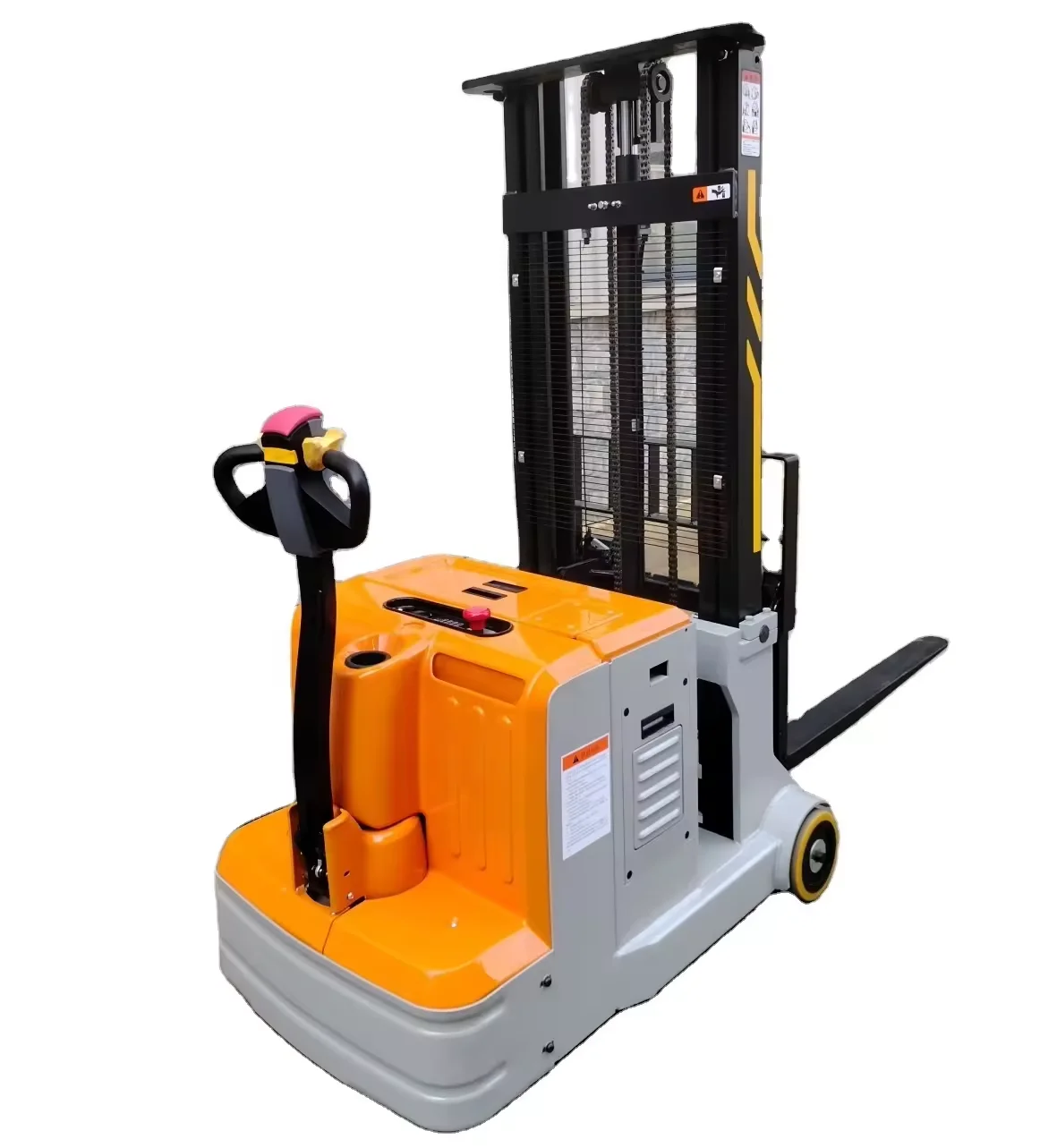 Customized Mini Full Electric Battery Forklift Lifting Pallet Stacker for Industrial Warehouse Material Handling Equipment