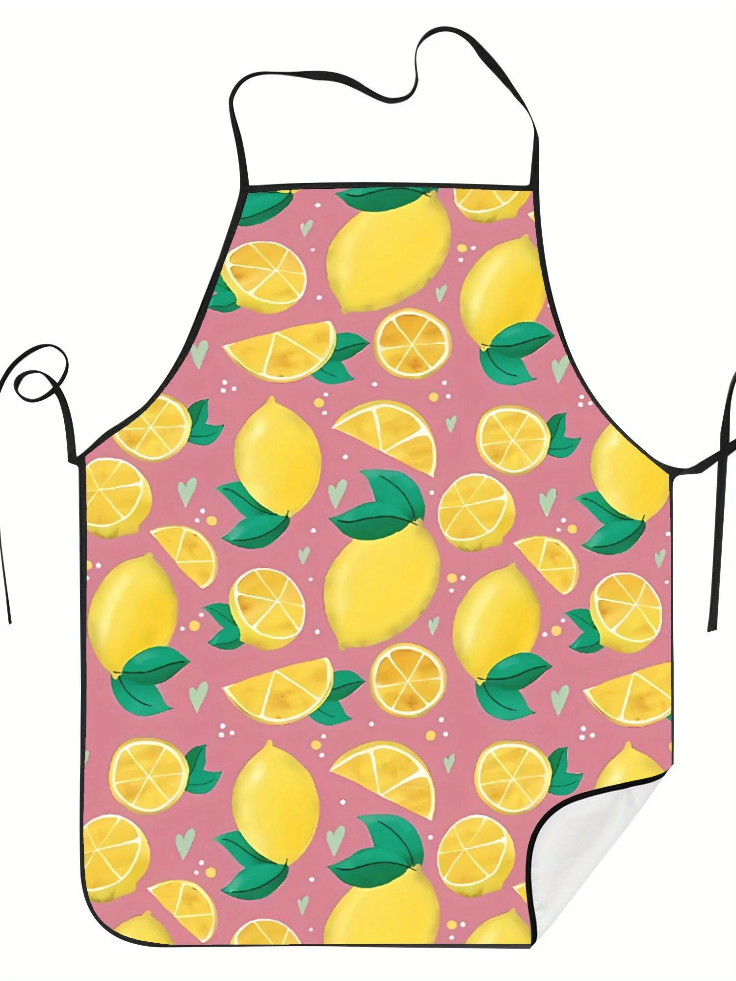 

Pink Lemonade Bright Spring Summer Vibes Printed Apron Household Cleaning & Cooking Apron