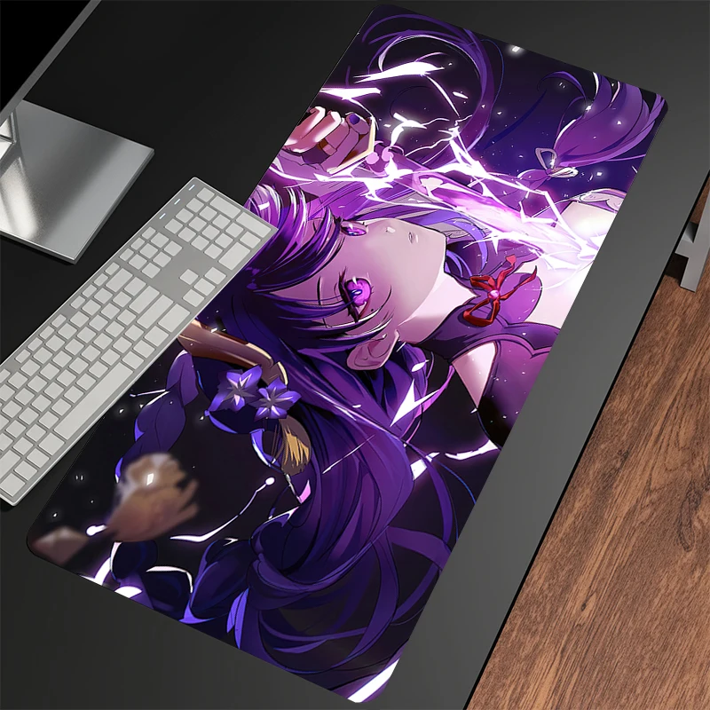 tapete de borracha do jogo do impacto de genshin mousepads 400x900 grande mousepad gamer 01