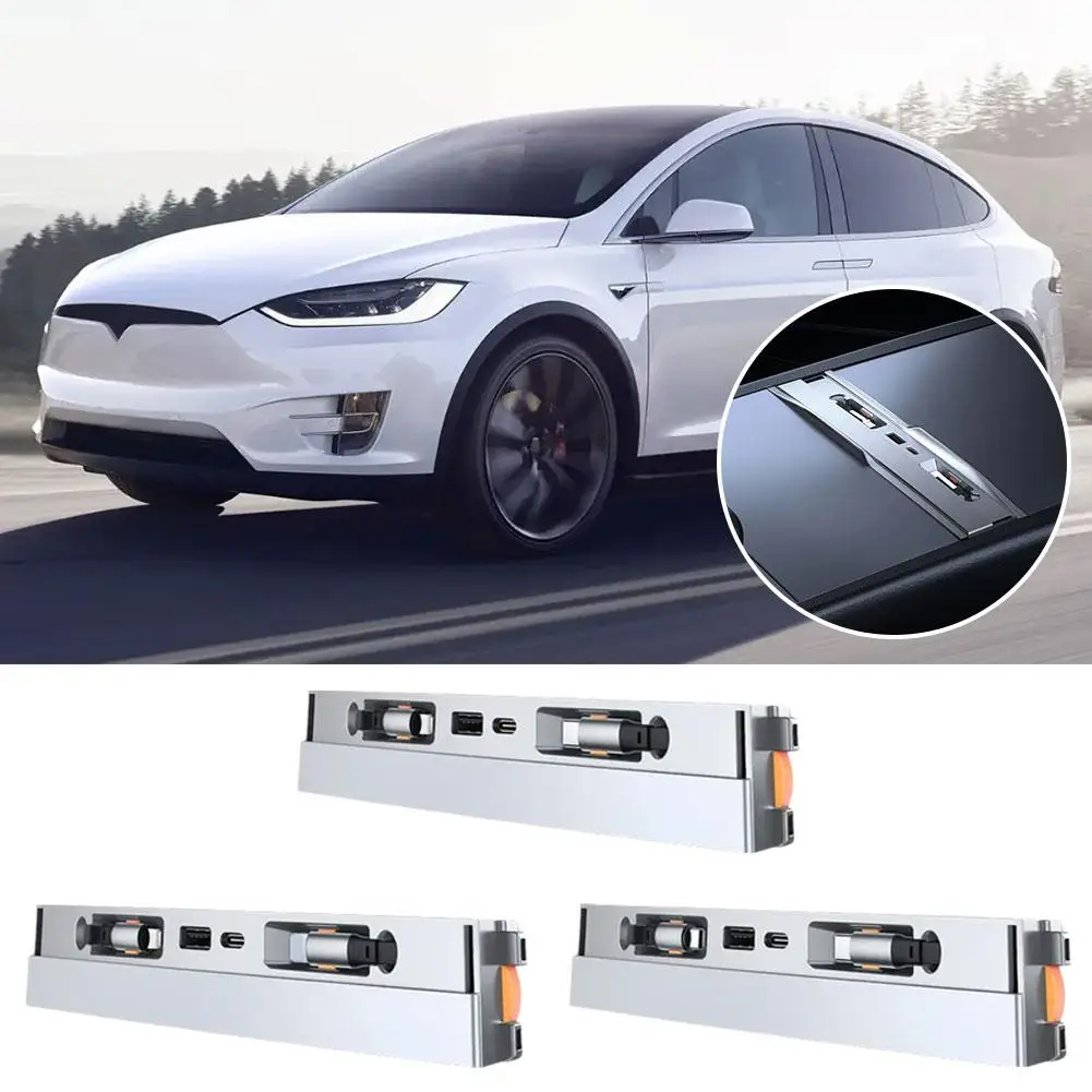 Hub For Tesla Highland 2024 New 54W Fast Charger Expansion Dock Central Control Charging Shunt USB HUB Accessories K7T1