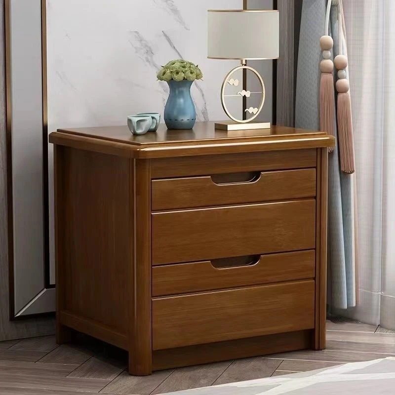 

Solid wood modern Chinese log storage locker narrow 40 cabinets simple bedroom rental house