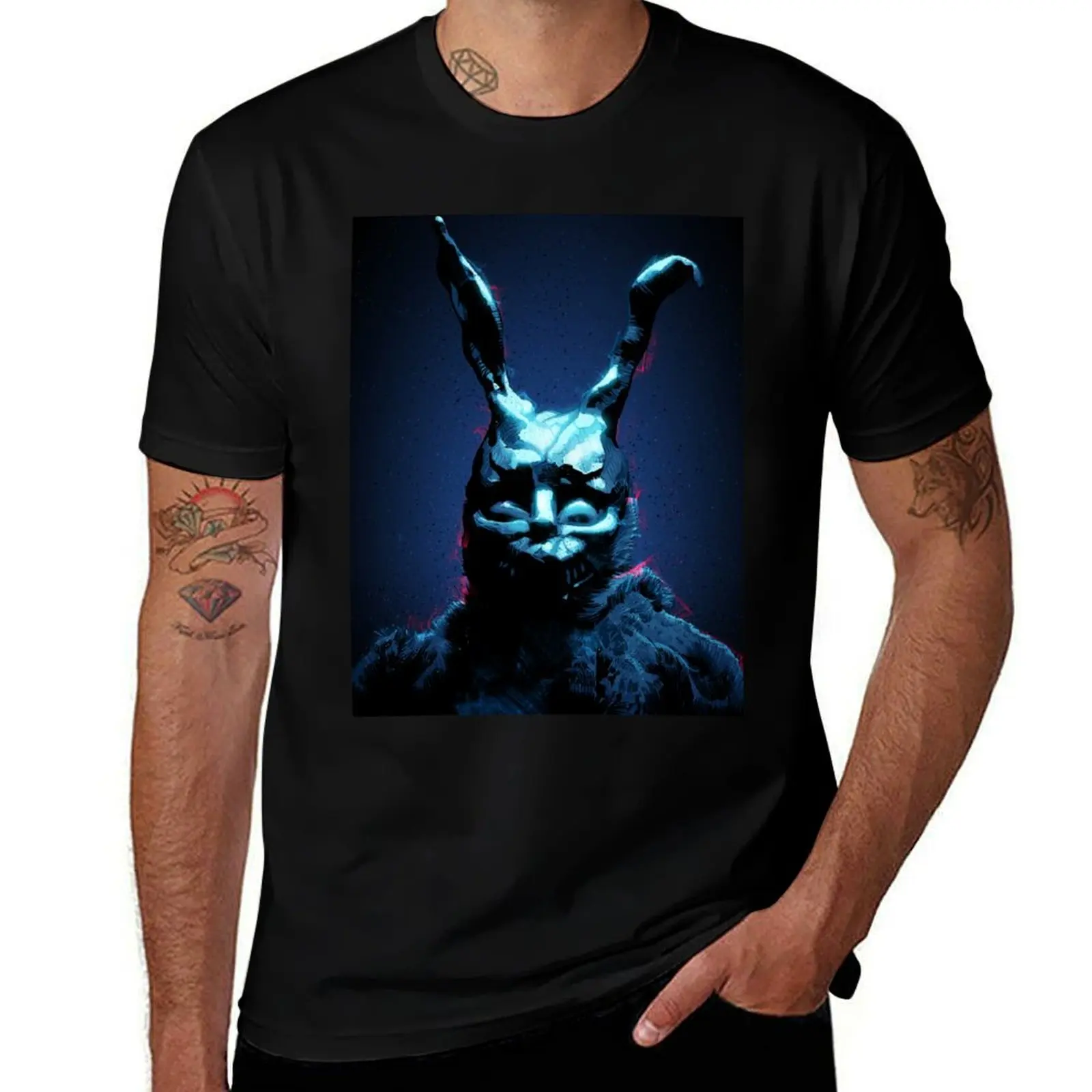 Donnie Darko T-Shirt Art Pattern Printed Casual Top T-Shirt