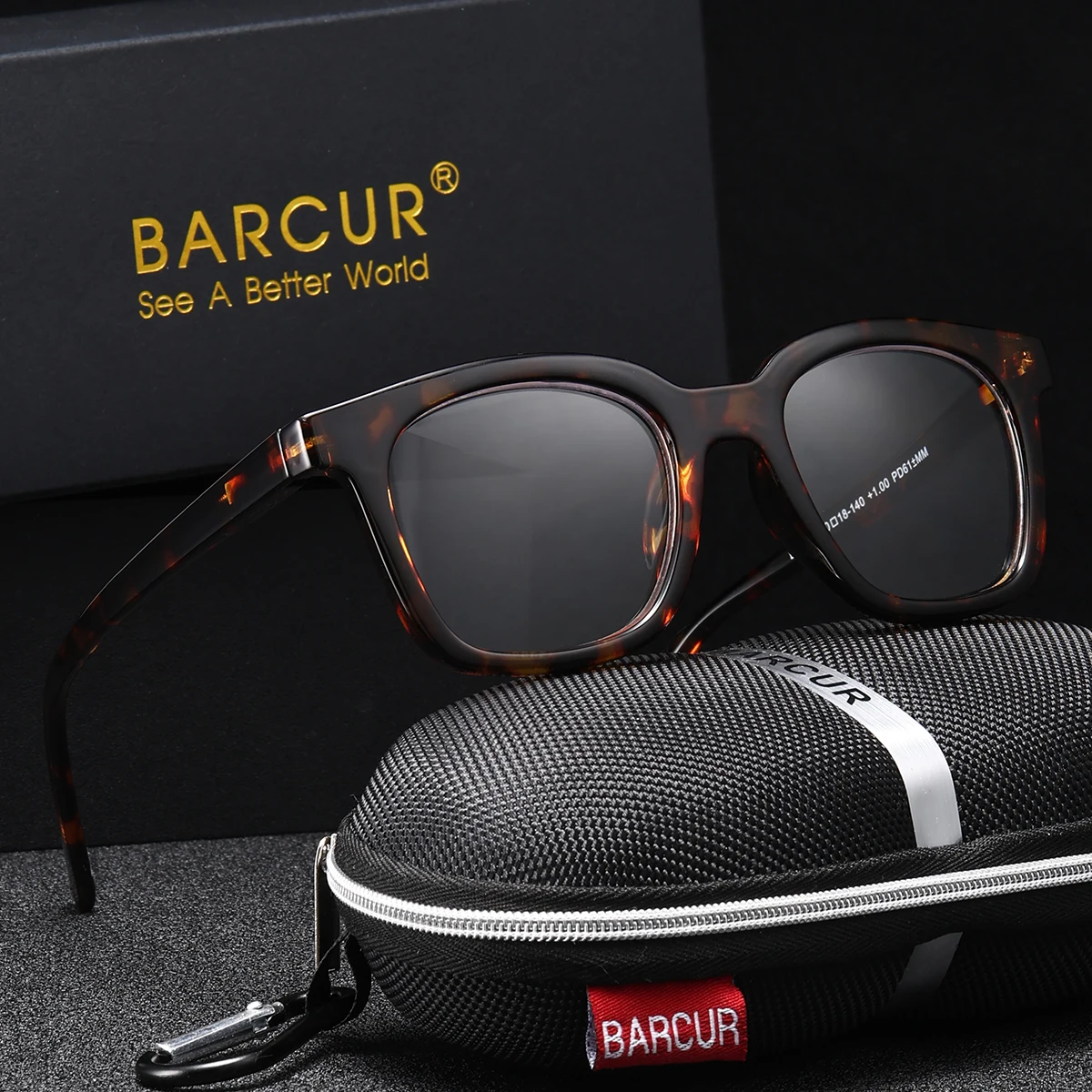 Ultra-Light Adjustable Large Frame Reading Glasses Fashionable Stylish Optics for Myopia Degree Clear Vision