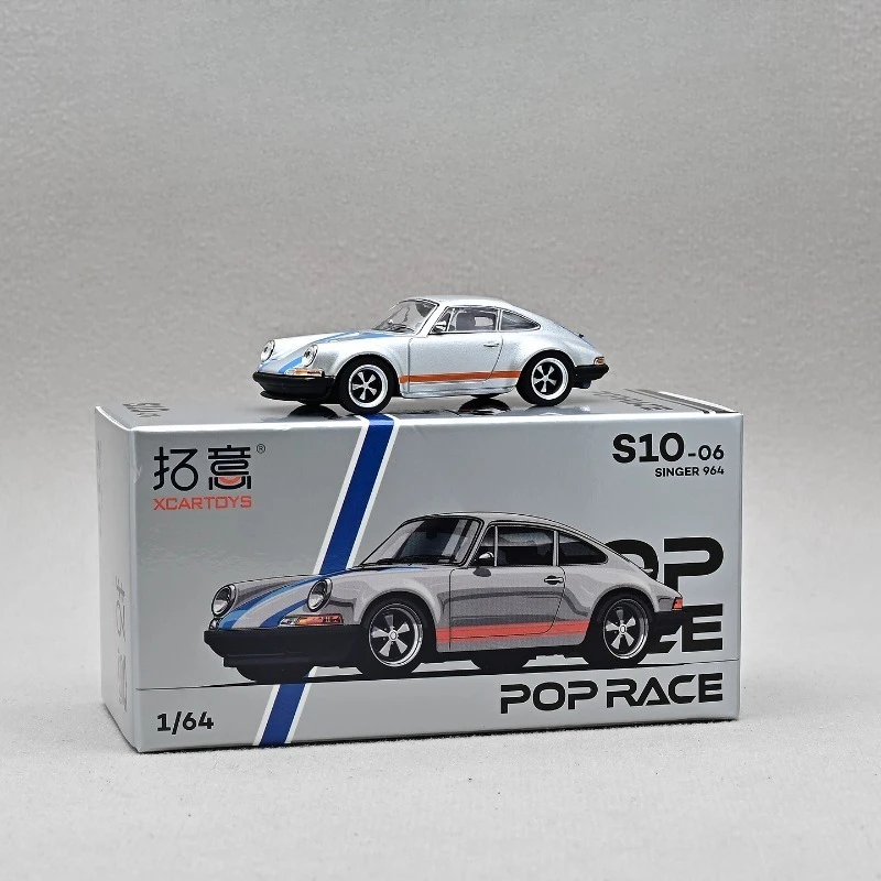 POPRACE 1/64 นักร้อง 964 ของเล่นโลหะผสมมอเตอร์รถDiecastโลหะรุ่นของขวัญ