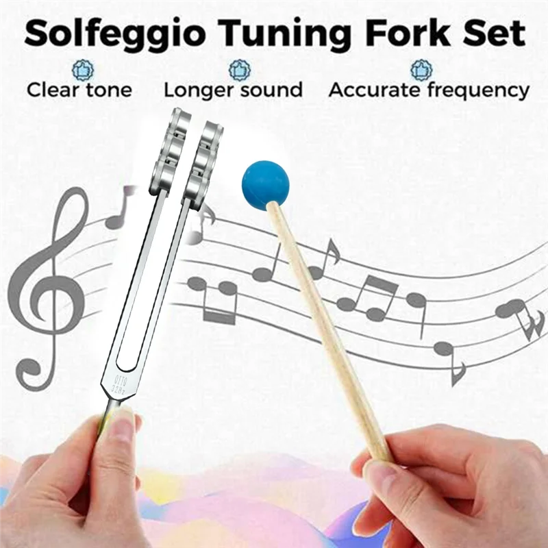 

Tuning Fork Set,Tuning Forks For Healing Chakra,Sound Therapy,Keep Body,Mind And Spirit In Perfect Harmony