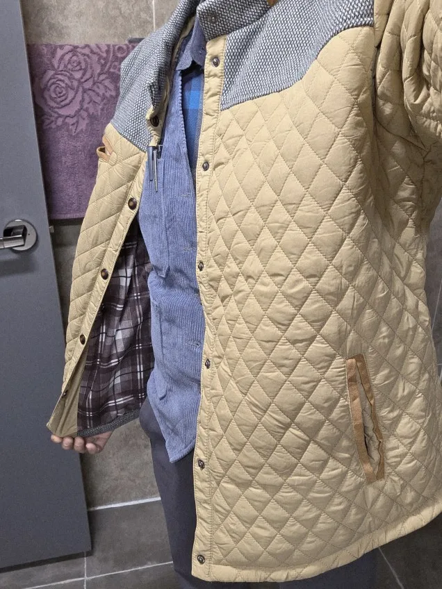 Quilted Business Casual Jacket