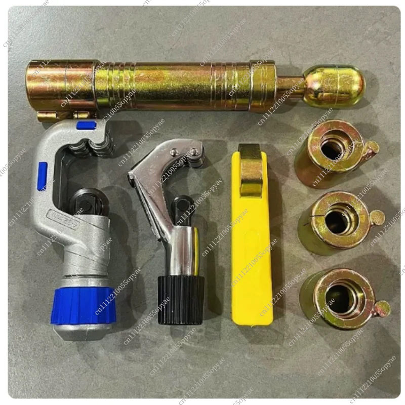 Gas Pipe Flaring Tool Corrugated Pipe Forming Tool Kit 3/8 1/2 3/4 Inch Punch Wave Making Set