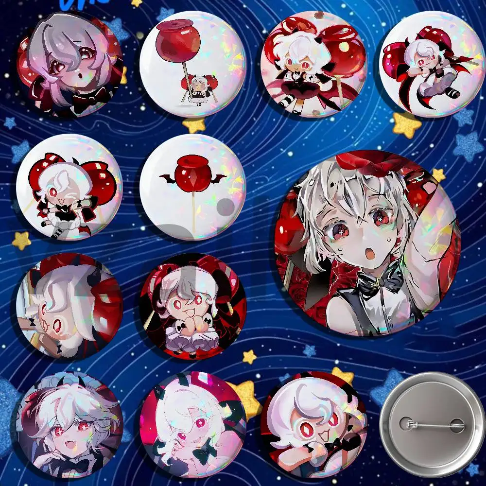 C-Candy Apple Cookie Badges 25 32 44 58 75 mm Round Customizable Wholesale Fan goods Self-made fan freebies TH