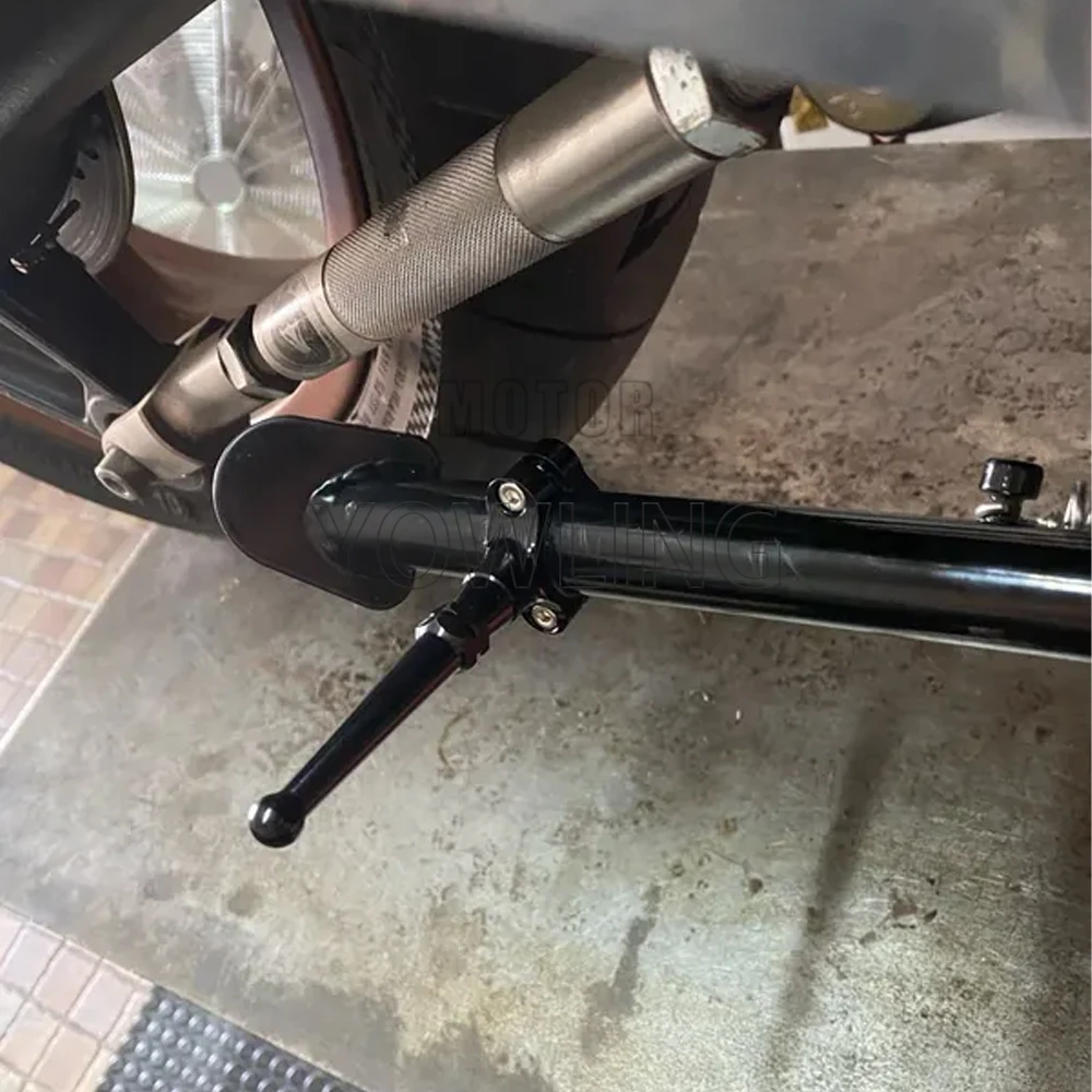 

For Kawasaki Ninja400 Z400 2018-2024 2025 Anti-kicking Extension Rod for Refitting Motorcycle Temple Stand 19-23mm in Diameter